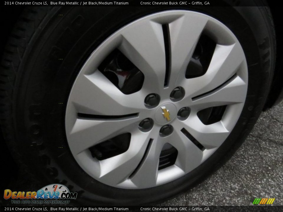 2014 Chevrolet Cruze LS Blue Ray Metallic / Jet Black/Medium Titanium Photo #9