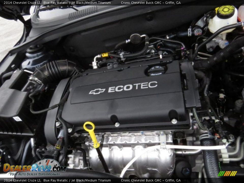 2014 Chevrolet Cruze LS Blue Ray Metallic / Jet Black/Medium Titanium Photo #13