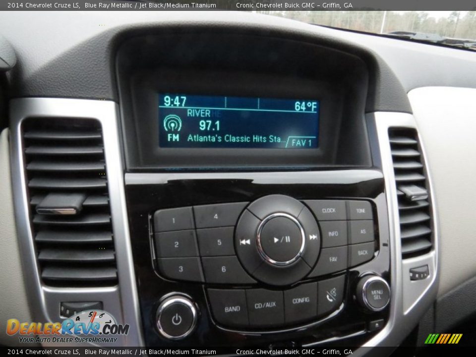 2014 Chevrolet Cruze LS Blue Ray Metallic / Jet Black/Medium Titanium Photo #15