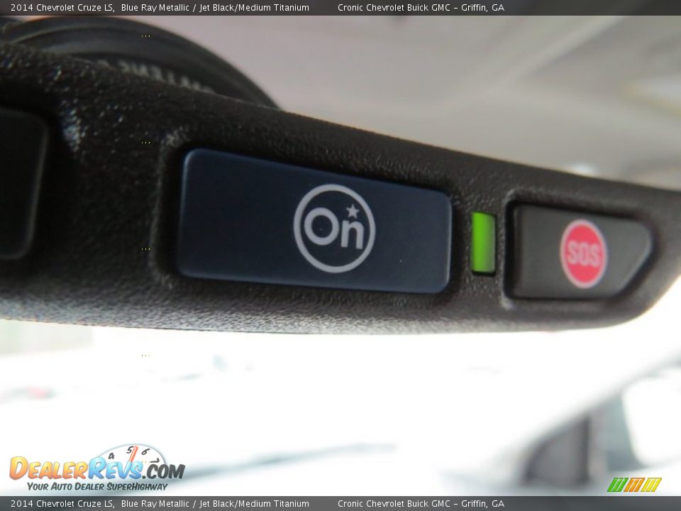 2014 Chevrolet Cruze LS Blue Ray Metallic / Jet Black/Medium Titanium Photo #16