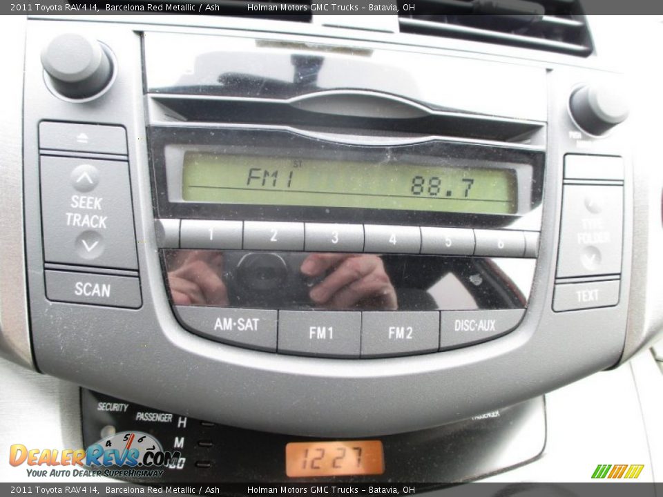 2011 Toyota RAV4 I4 Barcelona Red Metallic / Ash Photo #8