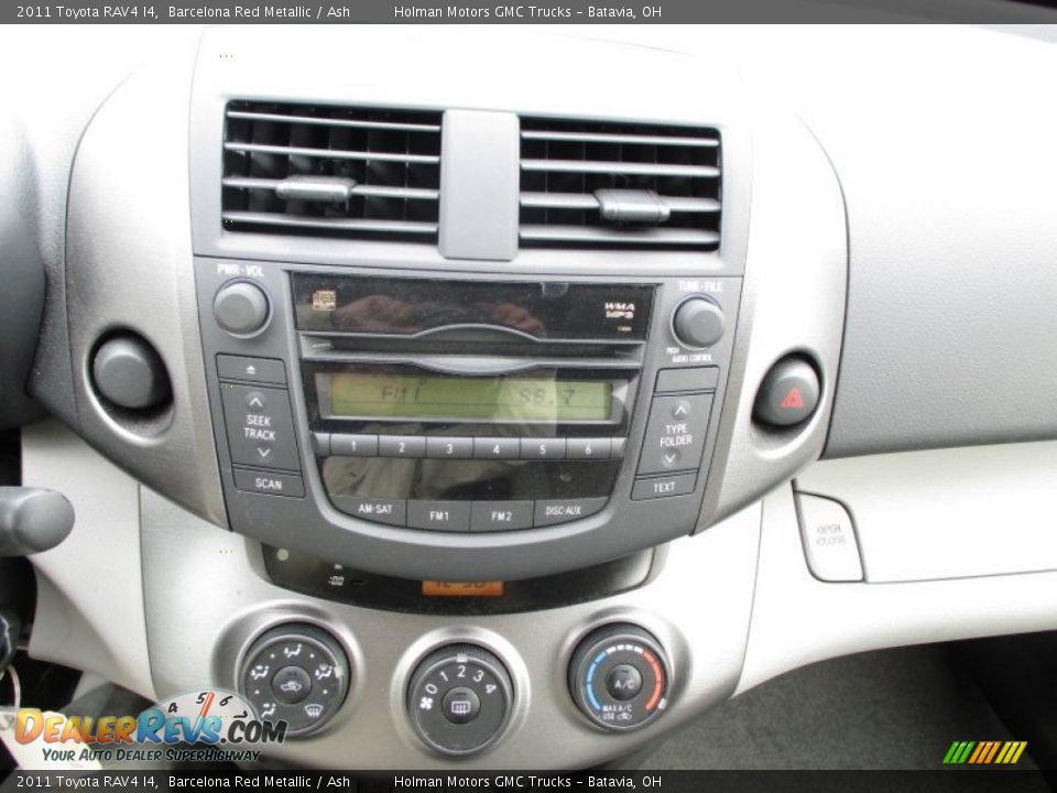 2011 Toyota RAV4 I4 Barcelona Red Metallic / Ash Photo #9
