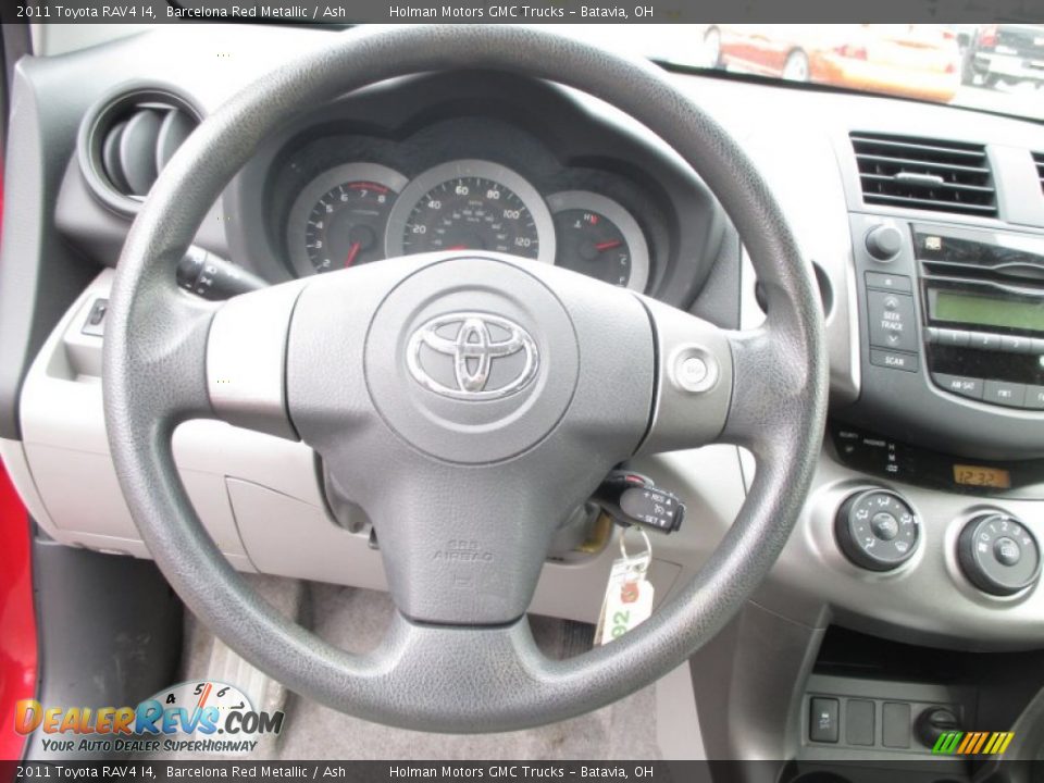 2011 Toyota RAV4 I4 Barcelona Red Metallic / Ash Photo #11