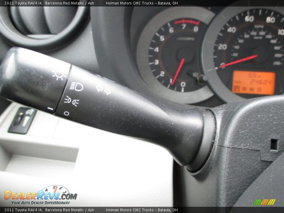 2011 Toyota RAV4 I4 Barcelona Red Metallic / Ash Photo #13