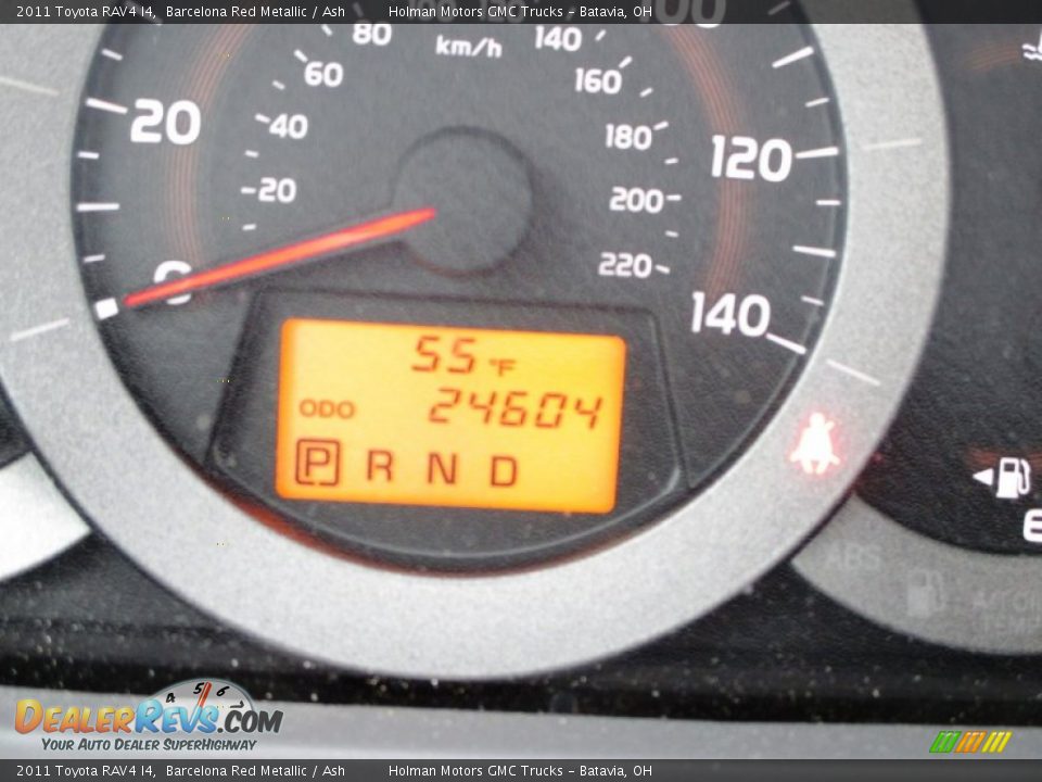 2011 Toyota RAV4 I4 Barcelona Red Metallic / Ash Photo #15