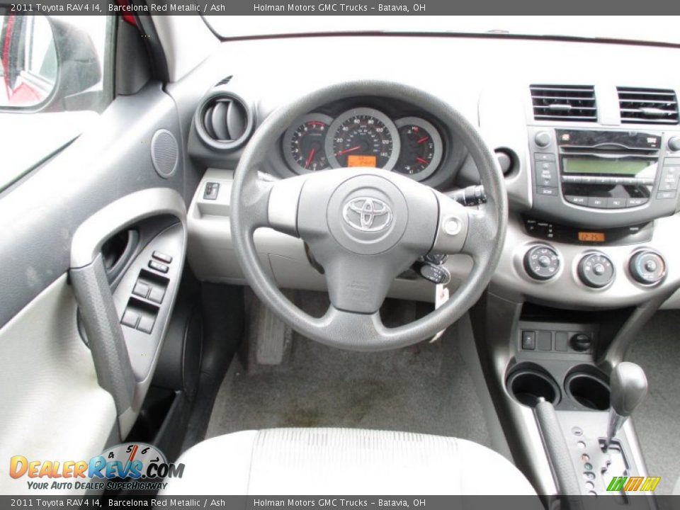 2011 Toyota RAV4 I4 Barcelona Red Metallic / Ash Photo #17