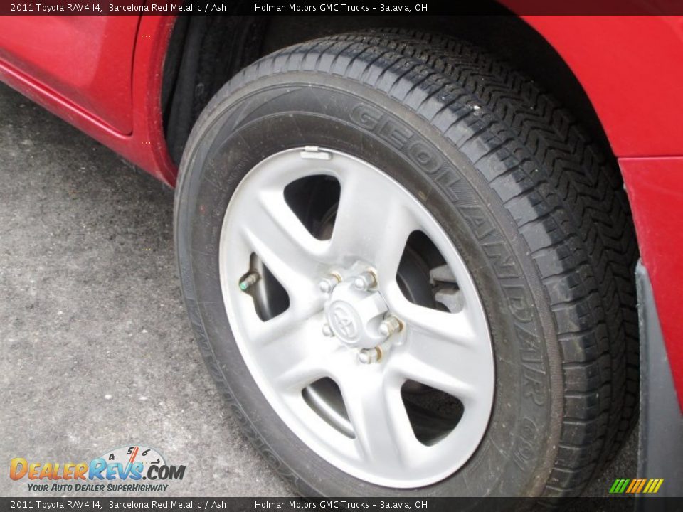 2011 Toyota RAV4 I4 Barcelona Red Metallic / Ash Photo #22