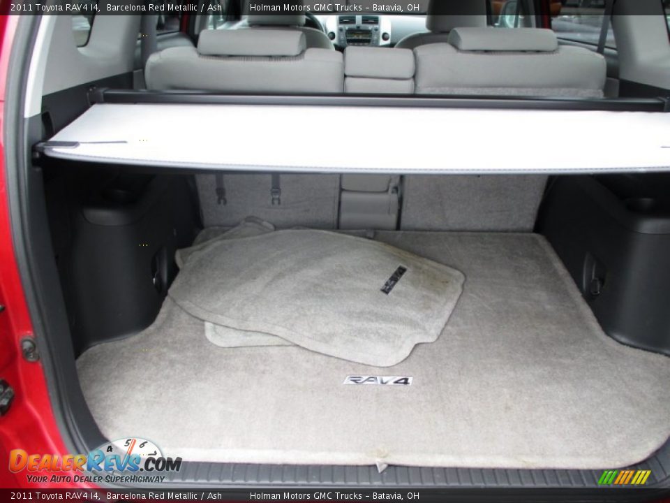 2011 Toyota RAV4 I4 Barcelona Red Metallic / Ash Photo #24