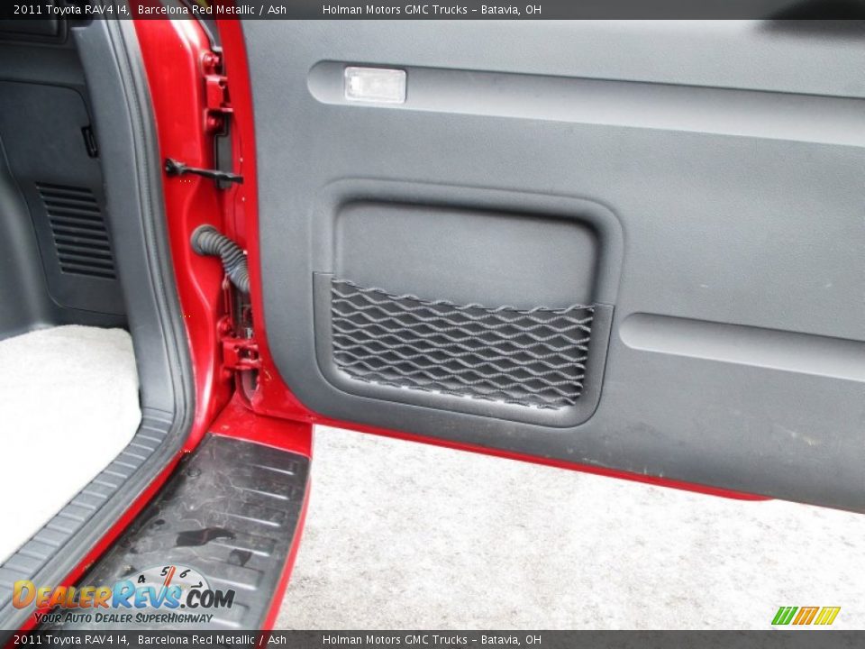 2011 Toyota RAV4 I4 Barcelona Red Metallic / Ash Photo #25