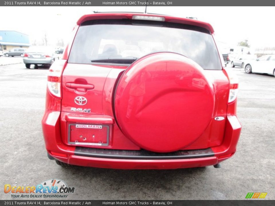 2011 Toyota RAV4 I4 Barcelona Red Metallic / Ash Photo #26
