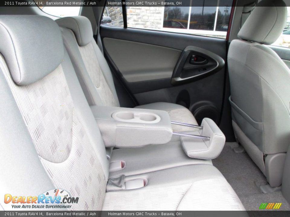 2011 Toyota RAV4 I4 Barcelona Red Metallic / Ash Photo #28