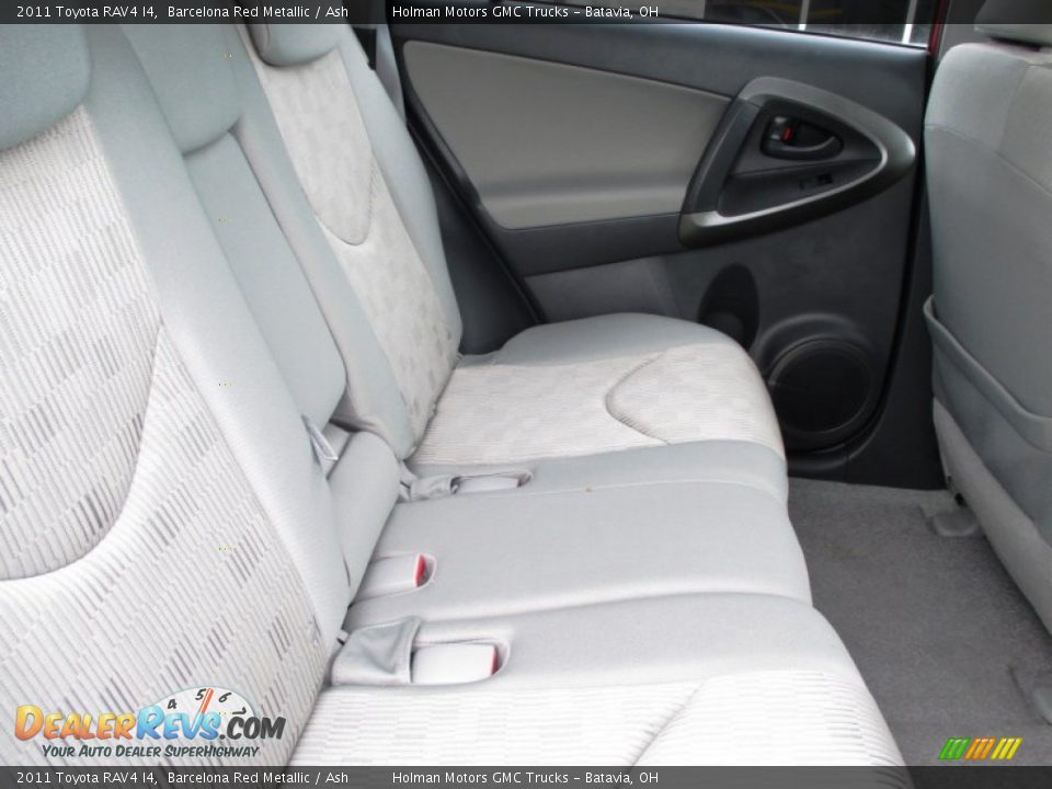 2011 Toyota RAV4 I4 Barcelona Red Metallic / Ash Photo #29