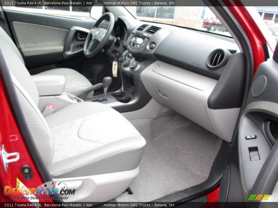 2011 Toyota RAV4 I4 Barcelona Red Metallic / Ash Photo #30