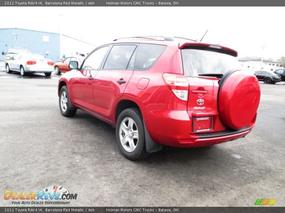 2011 Toyota RAV4 I4 Barcelona Red Metallic / Ash Photo #32