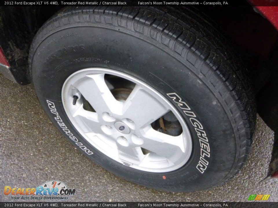 2012 Ford Escape XLT V6 4WD Toreador Red Metallic / Charcoal Black Photo #9