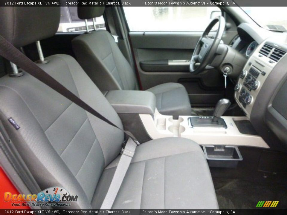2012 Ford Escape XLT V6 4WD Toreador Red Metallic / Charcoal Black Photo #10