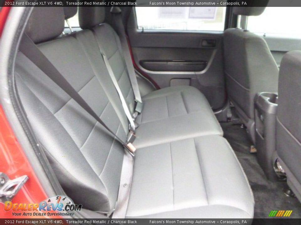 2012 Ford Escape XLT V6 4WD Toreador Red Metallic / Charcoal Black Photo #13