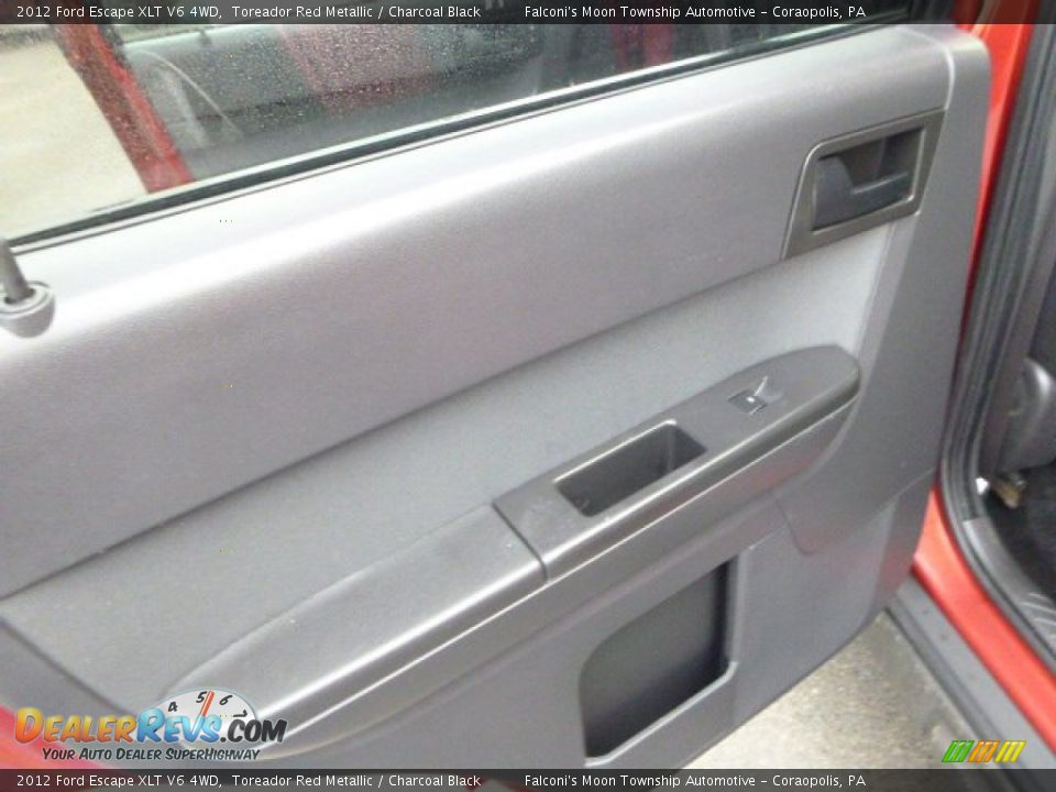 2012 Ford Escape XLT V6 4WD Toreador Red Metallic / Charcoal Black Photo #18
