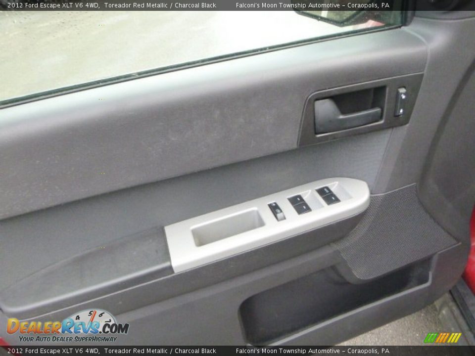 2012 Ford Escape XLT V6 4WD Toreador Red Metallic / Charcoal Black Photo #19