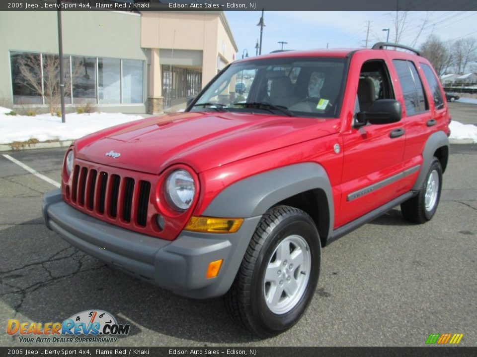 Front 3/4 View of 2005 Jeep Liberty Sport 4x4 Photo #2