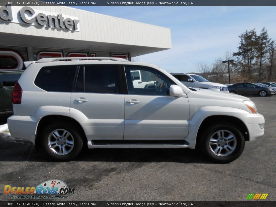 2006 Lexus GX 470 Blizzard White Pearl / Dark Gray Photo #8