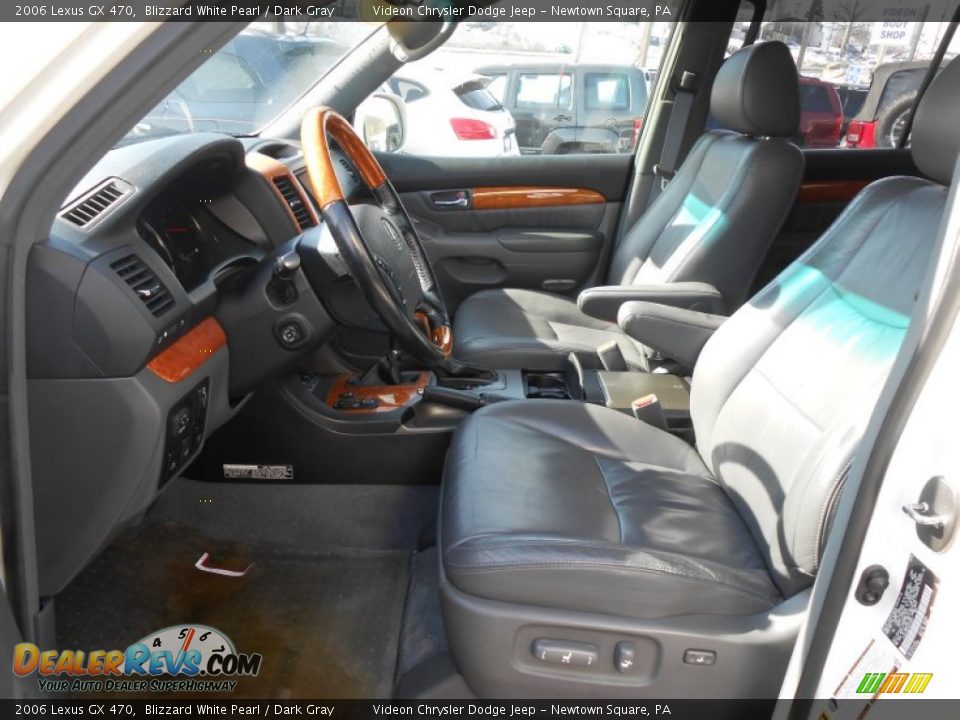 2006 Lexus GX 470 Blizzard White Pearl / Dark Gray Photo #10