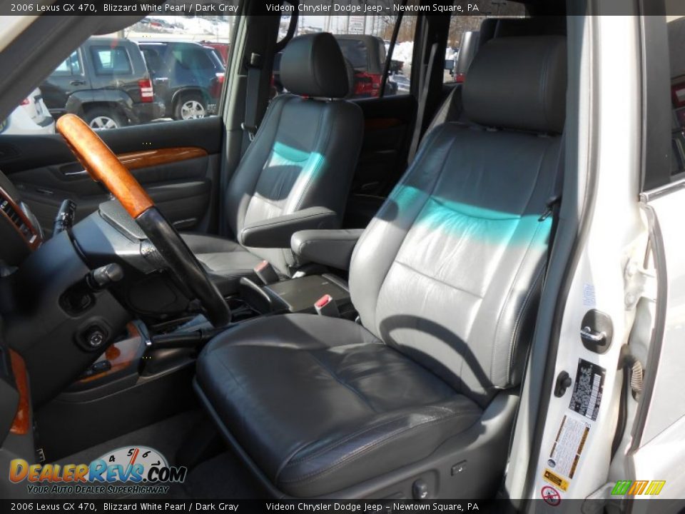 2006 Lexus GX 470 Blizzard White Pearl / Dark Gray Photo #11