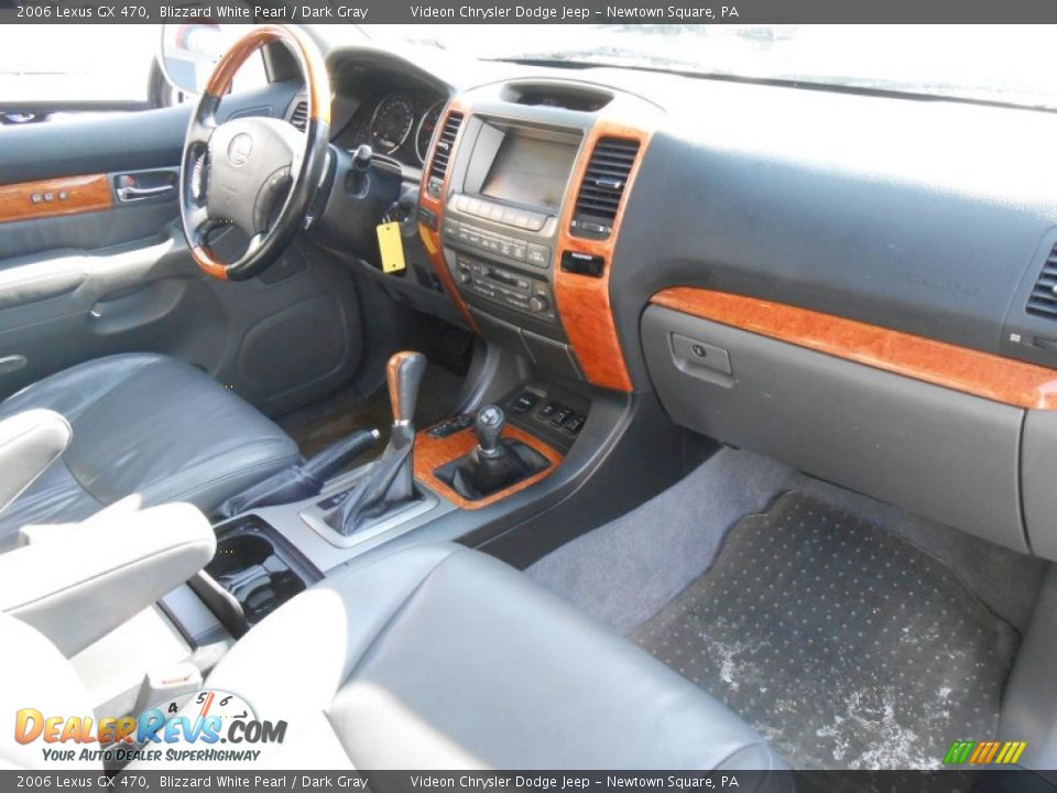 2006 Lexus GX 470 Blizzard White Pearl / Dark Gray Photo #12