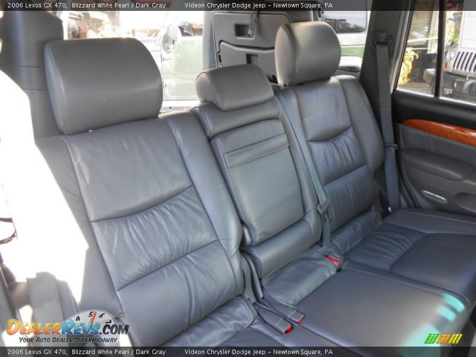 2006 Lexus GX 470 Blizzard White Pearl / Dark Gray Photo #15