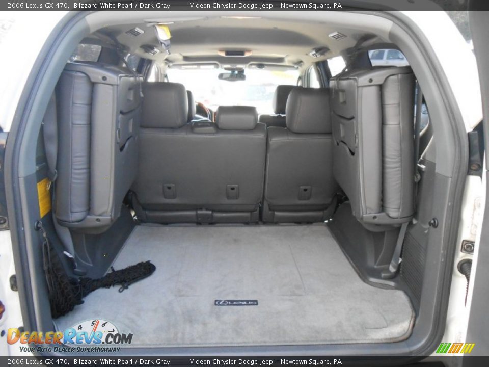 2006 Lexus GX 470 Blizzard White Pearl / Dark Gray Photo #16