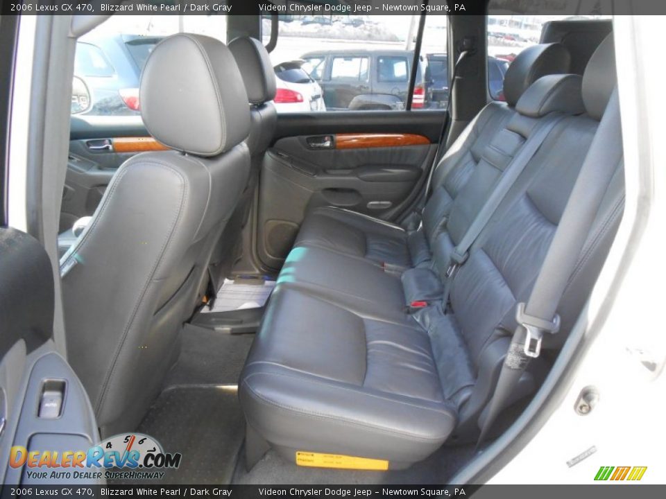 2006 Lexus GX 470 Blizzard White Pearl / Dark Gray Photo #17