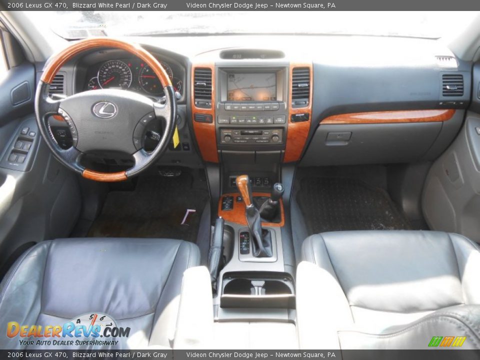 2006 Lexus GX 470 Blizzard White Pearl / Dark Gray Photo #18