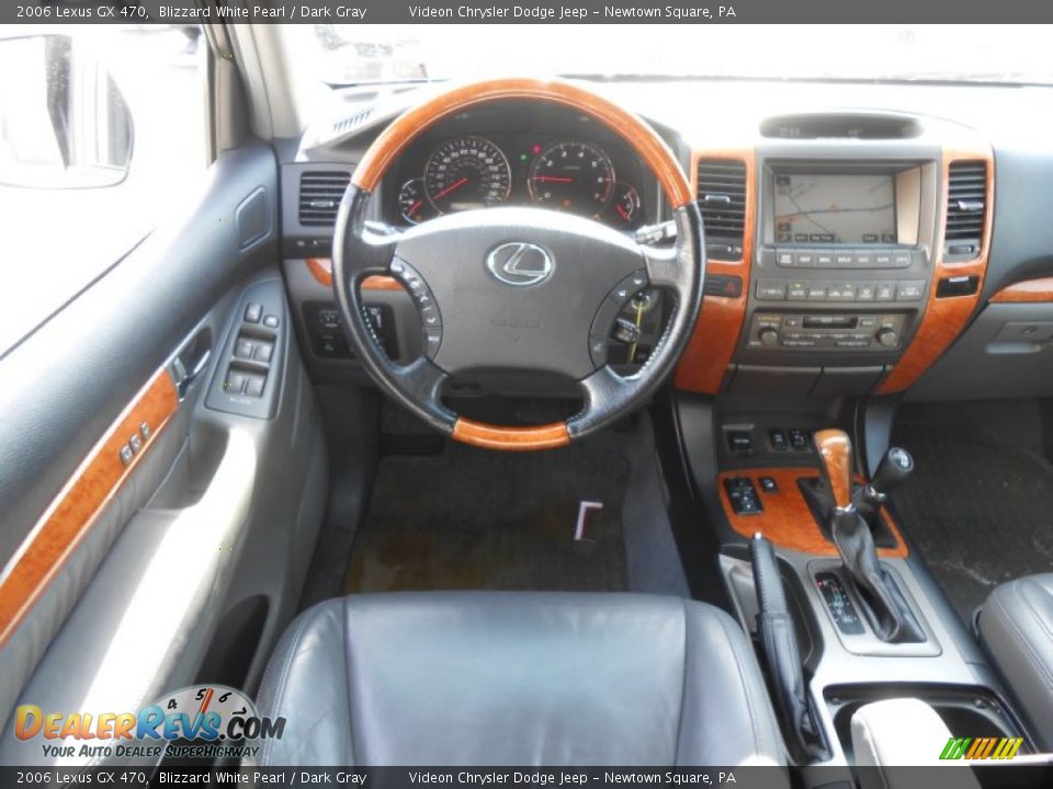 2006 Lexus GX 470 Blizzard White Pearl / Dark Gray Photo #19