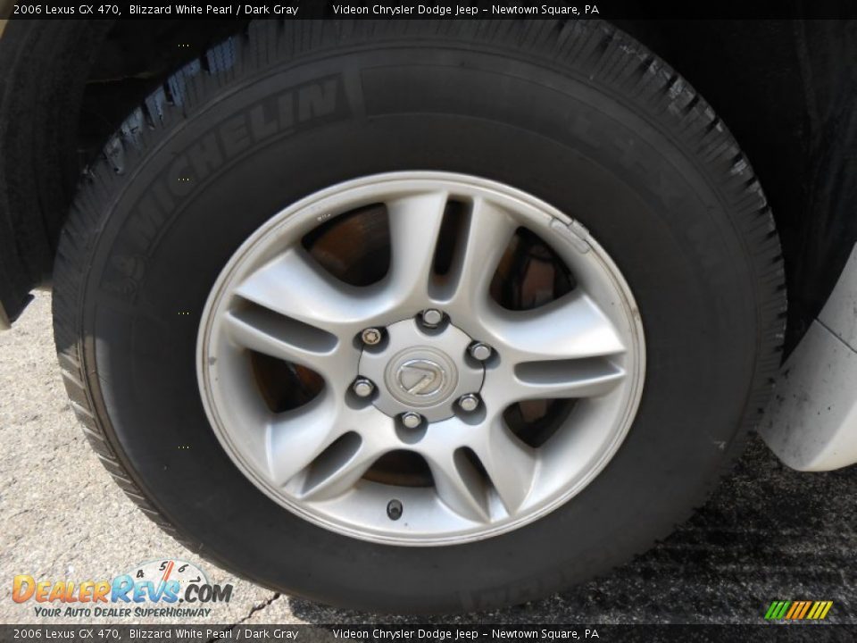 2006 Lexus GX 470 Blizzard White Pearl / Dark Gray Photo #20