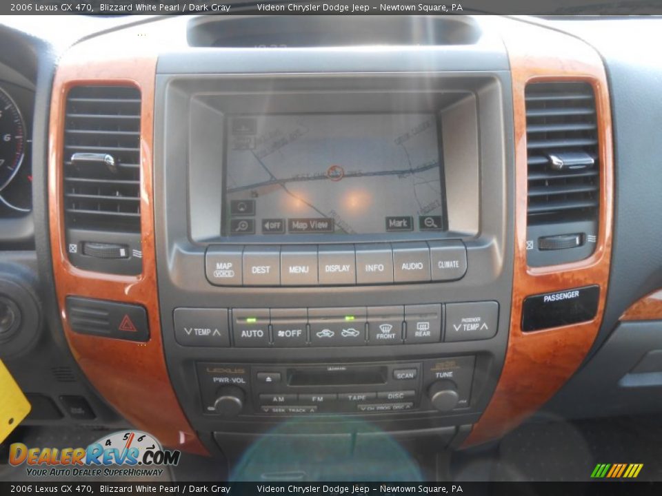 2006 Lexus GX 470 Blizzard White Pearl / Dark Gray Photo #22