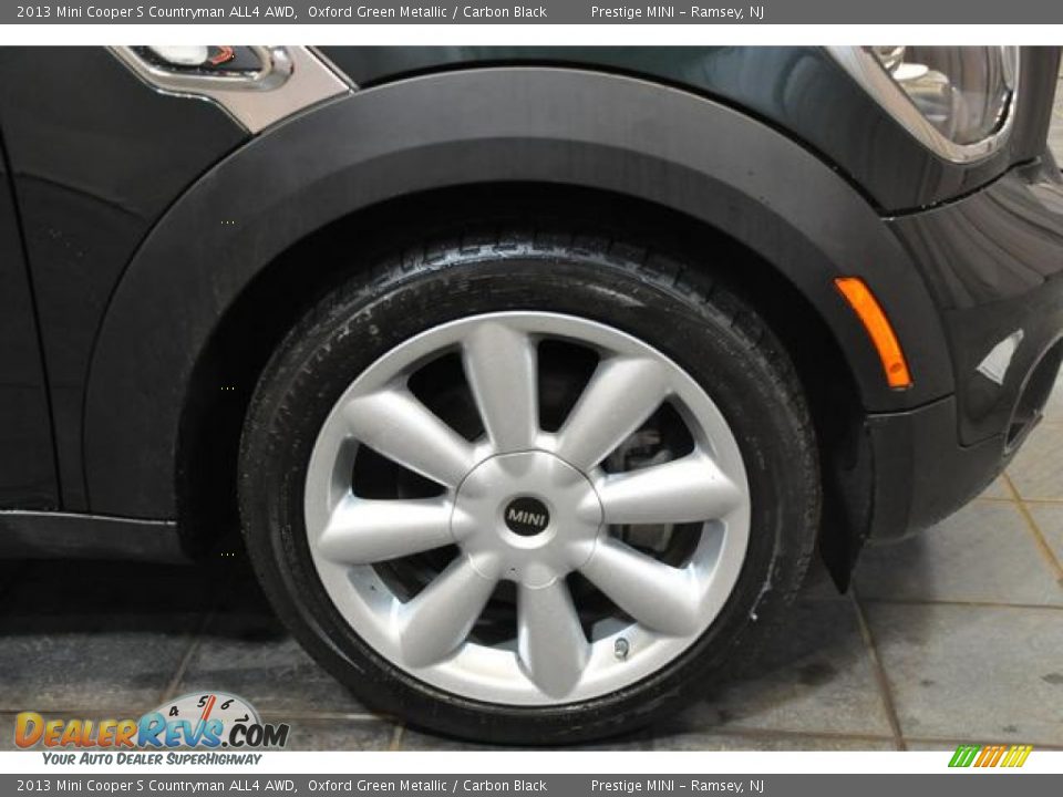 2013 Mini Cooper S Countryman ALL4 AWD Oxford Green Metallic / Carbon Black Photo #5