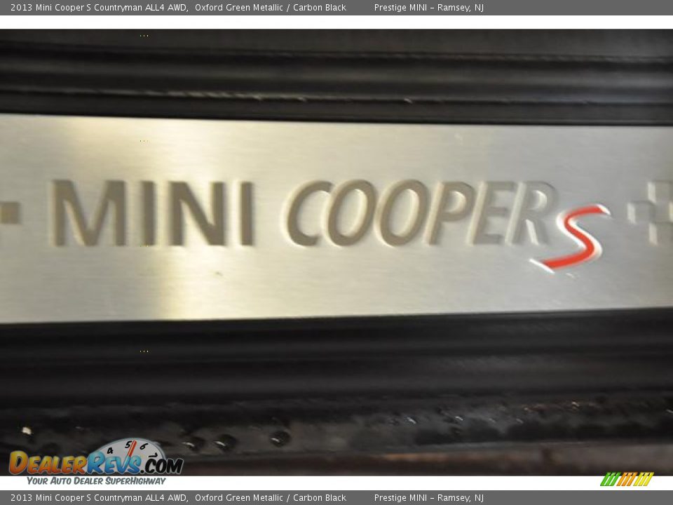 2013 Mini Cooper S Countryman ALL4 AWD Oxford Green Metallic / Carbon Black Photo #8