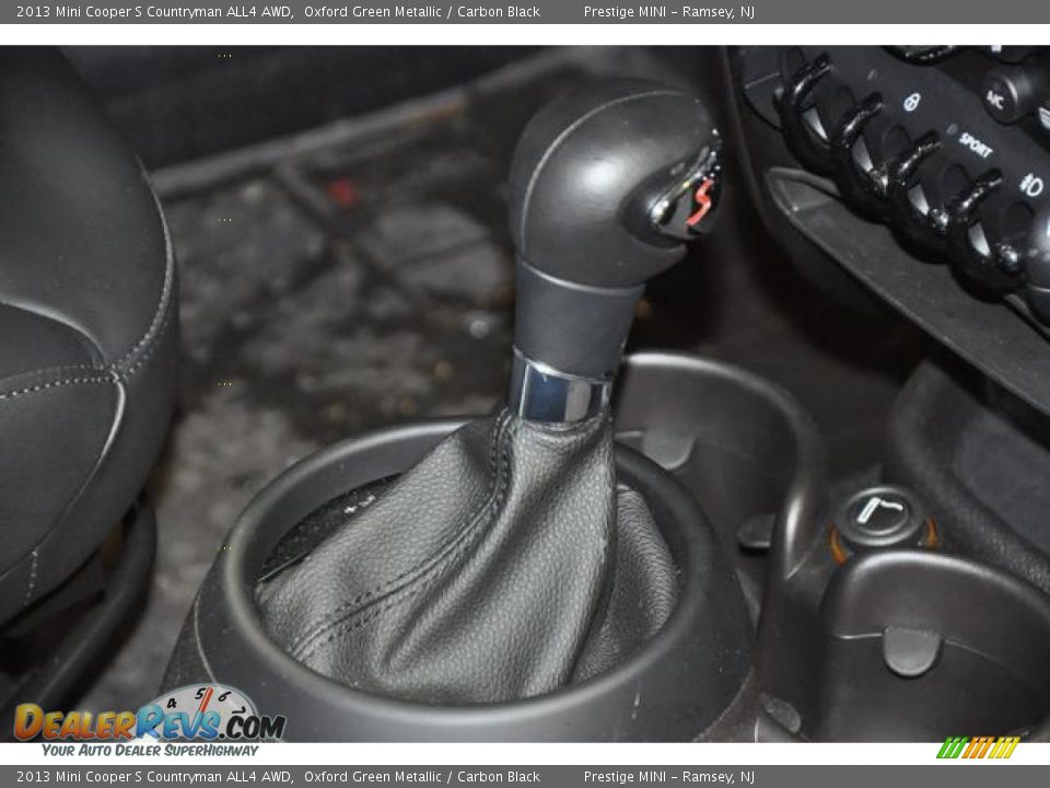 2013 Mini Cooper S Countryman ALL4 AWD Oxford Green Metallic / Carbon Black Photo #9