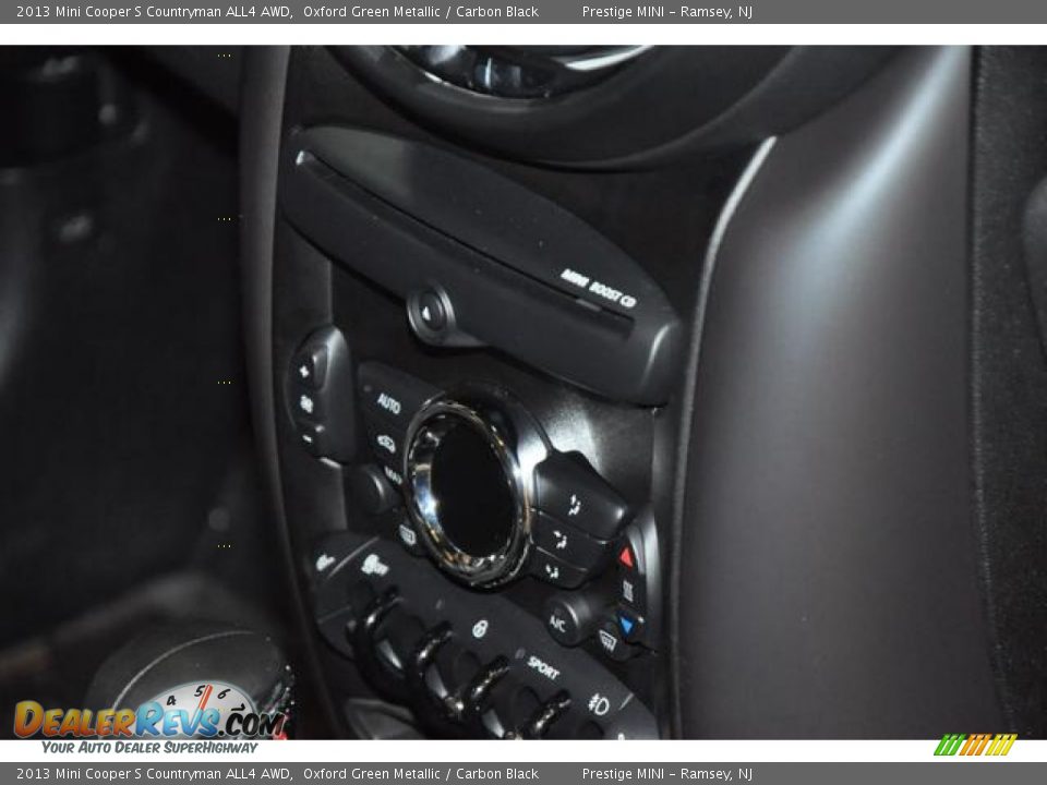 2013 Mini Cooper S Countryman ALL4 AWD Oxford Green Metallic / Carbon Black Photo #10