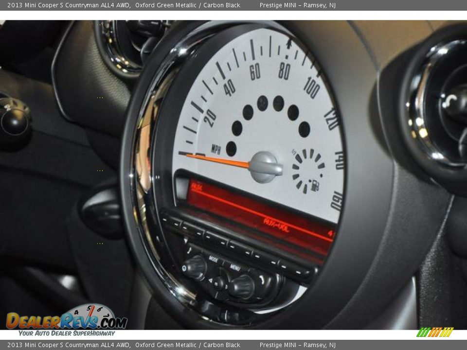 2013 Mini Cooper S Countryman ALL4 AWD Oxford Green Metallic / Carbon Black Photo #11