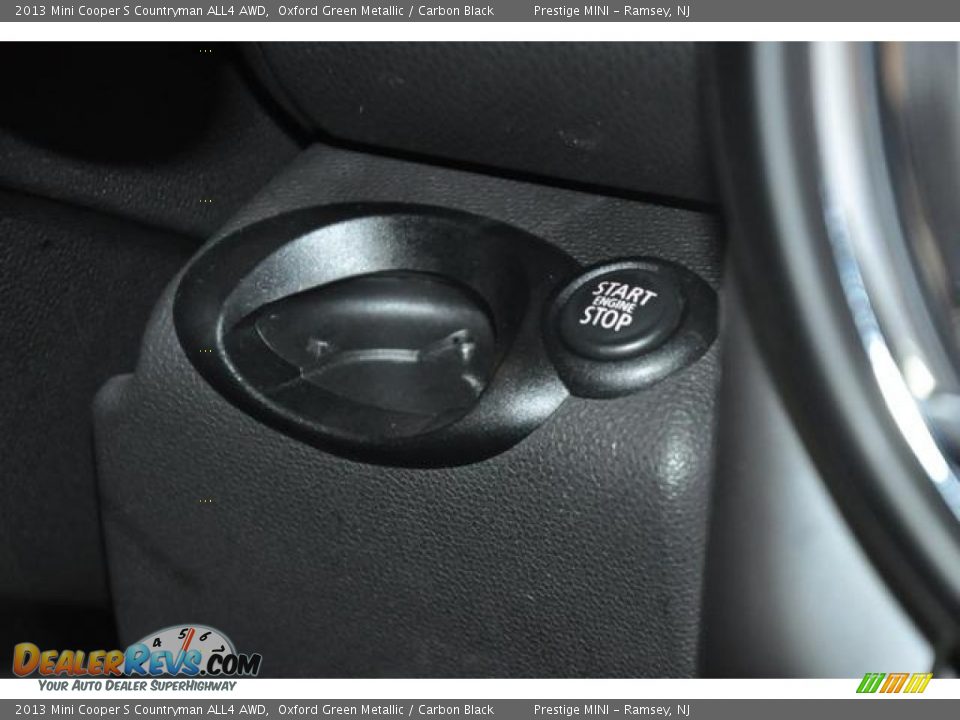 2013 Mini Cooper S Countryman ALL4 AWD Oxford Green Metallic / Carbon Black Photo #12