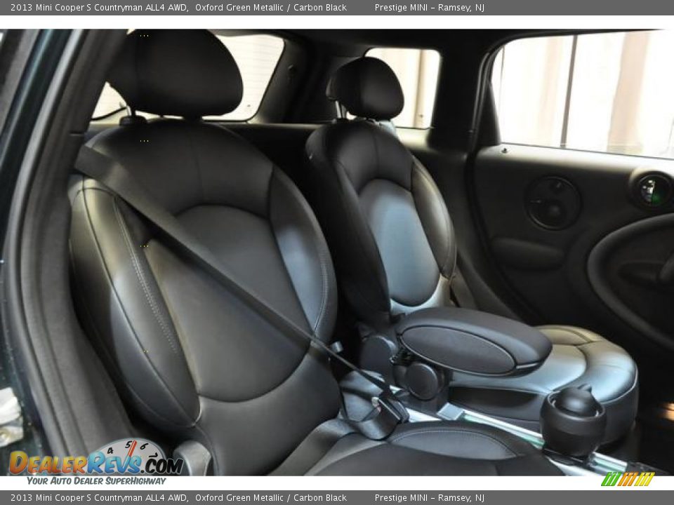 2013 Mini Cooper S Countryman ALL4 AWD Oxford Green Metallic / Carbon Black Photo #14