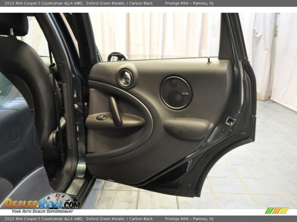 2013 Mini Cooper S Countryman ALL4 AWD Oxford Green Metallic / Carbon Black Photo #15