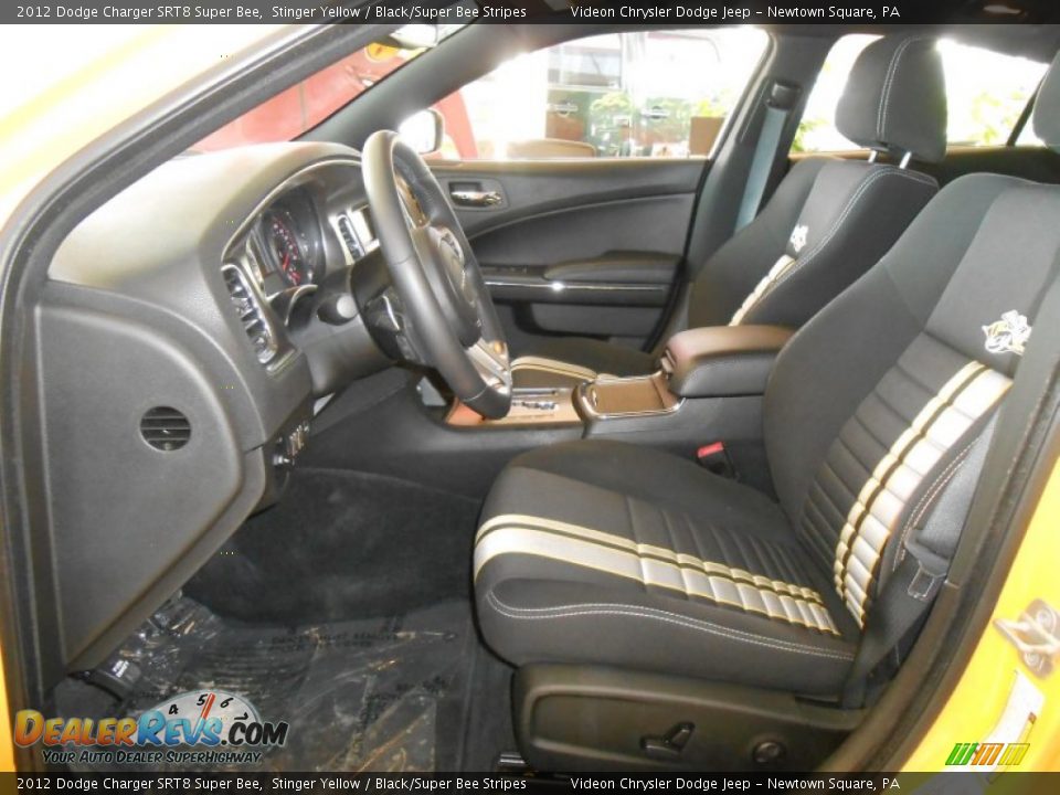 Front Seat of 2012 Dodge Charger SRT8 Super Bee Photo #9