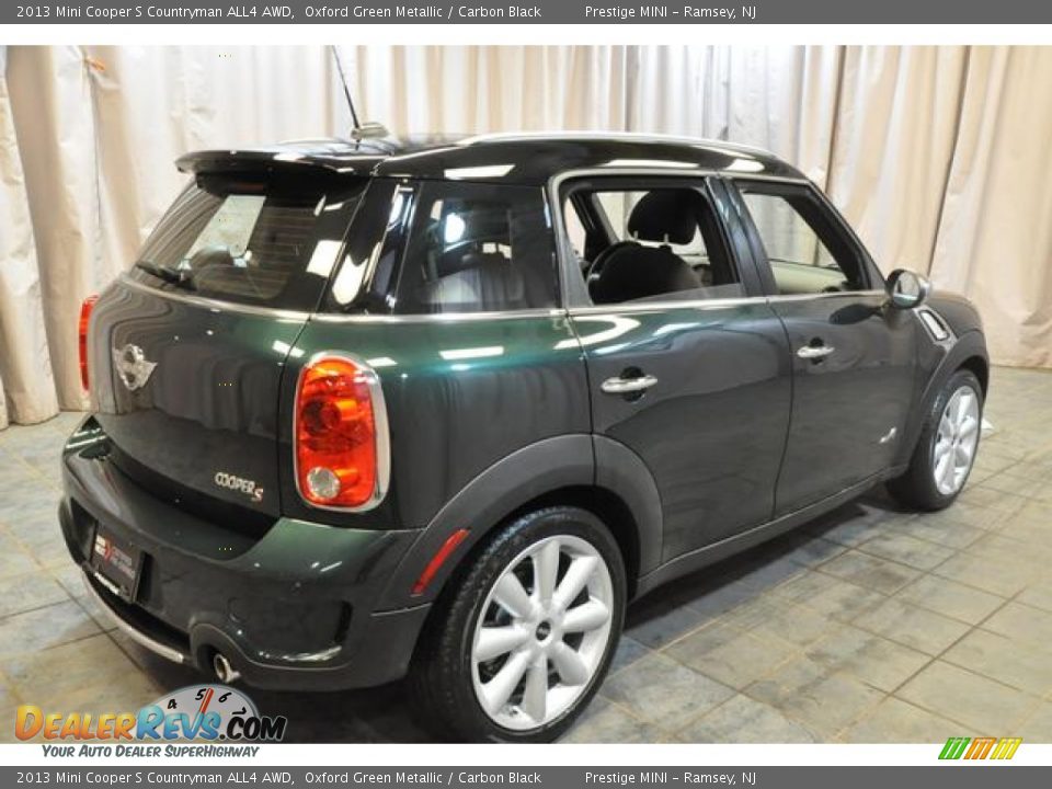 2013 Mini Cooper S Countryman ALL4 AWD Oxford Green Metallic / Carbon Black Photo #17