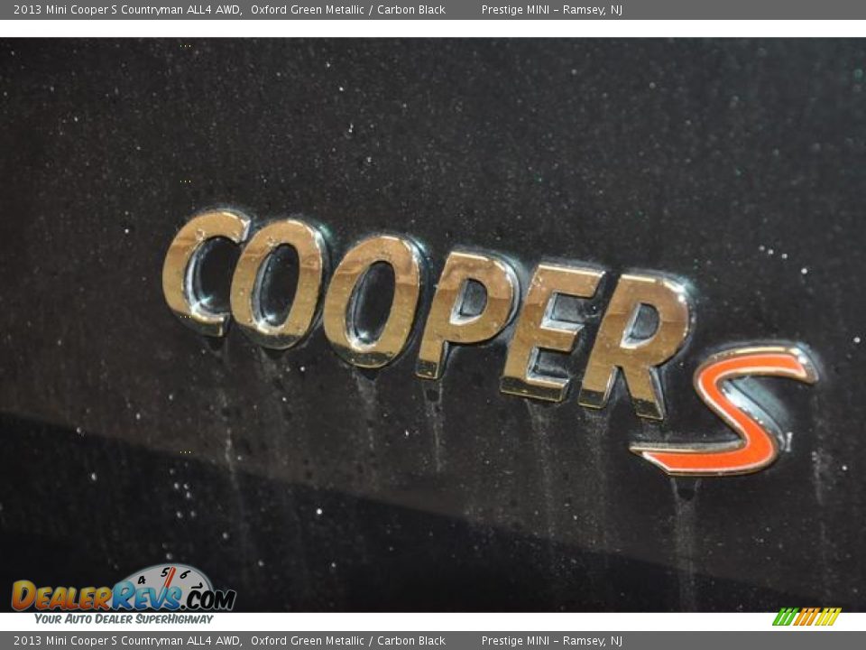 2013 Mini Cooper S Countryman ALL4 AWD Oxford Green Metallic / Carbon Black Photo #19