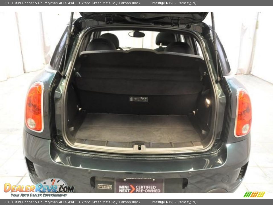 2013 Mini Cooper S Countryman ALL4 AWD Oxford Green Metallic / Carbon Black Photo #21