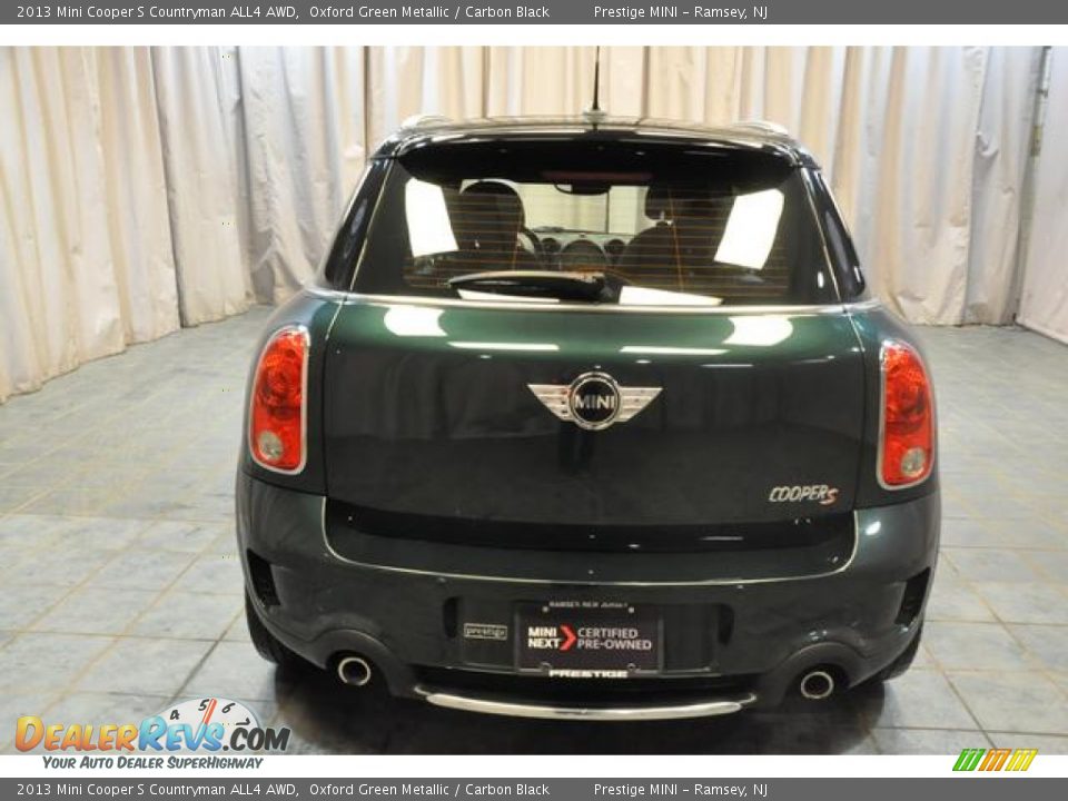 2013 Mini Cooper S Countryman ALL4 AWD Oxford Green Metallic / Carbon Black Photo #22