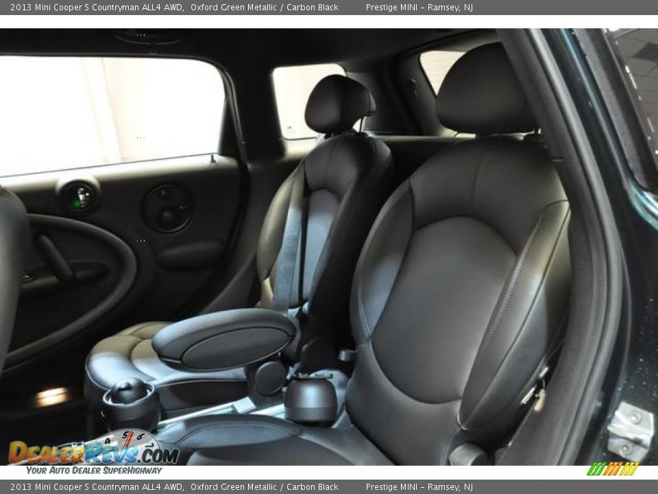 2013 Mini Cooper S Countryman ALL4 AWD Oxford Green Metallic / Carbon Black Photo #24