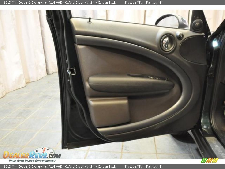 2013 Mini Cooper S Countryman ALL4 AWD Oxford Green Metallic / Carbon Black Photo #26